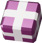 Ein violettes 3D Rendering von einem Paket, dieses Bild dient zur Veranschaulichung für die Unterseite "Website & E-Commerce".